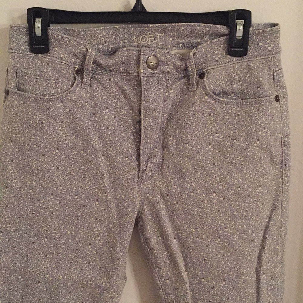Loft modern skinny ankle jeans.